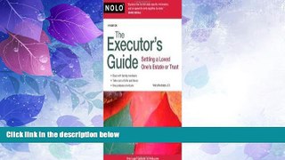 Big Deals  The Executor s Guide: Settling a Loved One s Estate or Trust 4th (forth) edition  Best