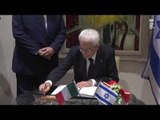 Israele - Gerusalemme, Mattarella incontra il Presidente di Israele Rivlin (31.10.16)