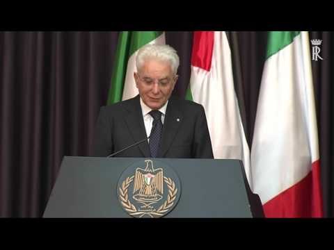 Israele - Betlemme, dichiarazioni alla stampa del Presidente Mattarella (01.11.16)