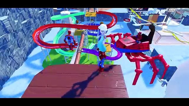 Братья Спайдермены & Эльза Холодное Сердце спассение из плена Венома , мультик игра для детей