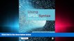 Online eBook Using SPSS Syntax: A Beginner s Guide