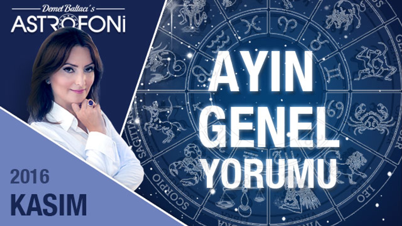 Kasım 2016 aylık astroloji ve burç yorumu videosu