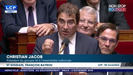 Échanges tendus entre Manuel Valls et Christian Jacob à l’Assemblée nationale