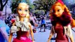 Elsa and Anna at Justin Biebers Concert - Play Doh Disneys Frozen Barbie Doll Princess Episodes