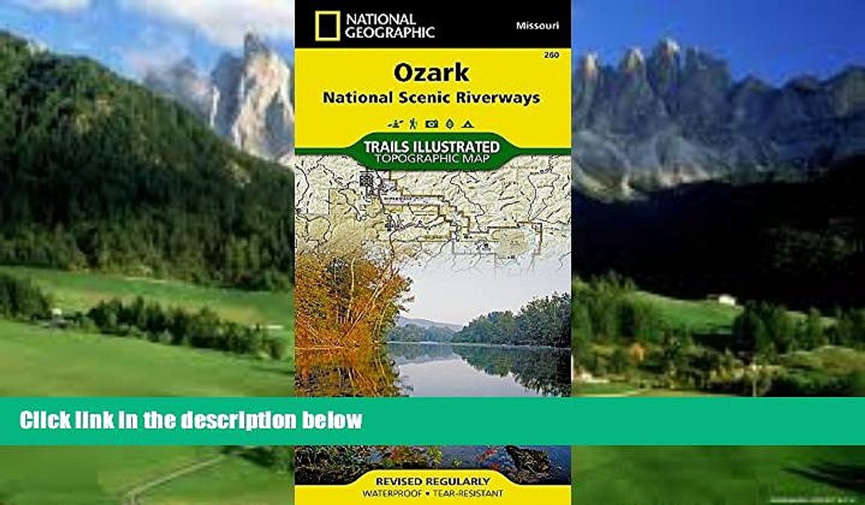 Books to Read  Ozark National Scenic Riverways (National Geographic Trails Illustrated Map)  Best