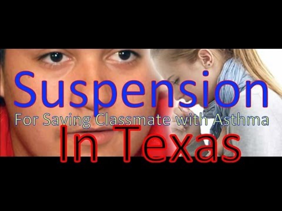 Suspension for Saving Fallen Asthma Student