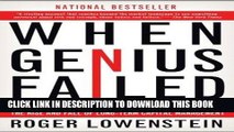 [PDF] When Genius Failed: The Rise and Fall of Long-Term Capital Management Download Free