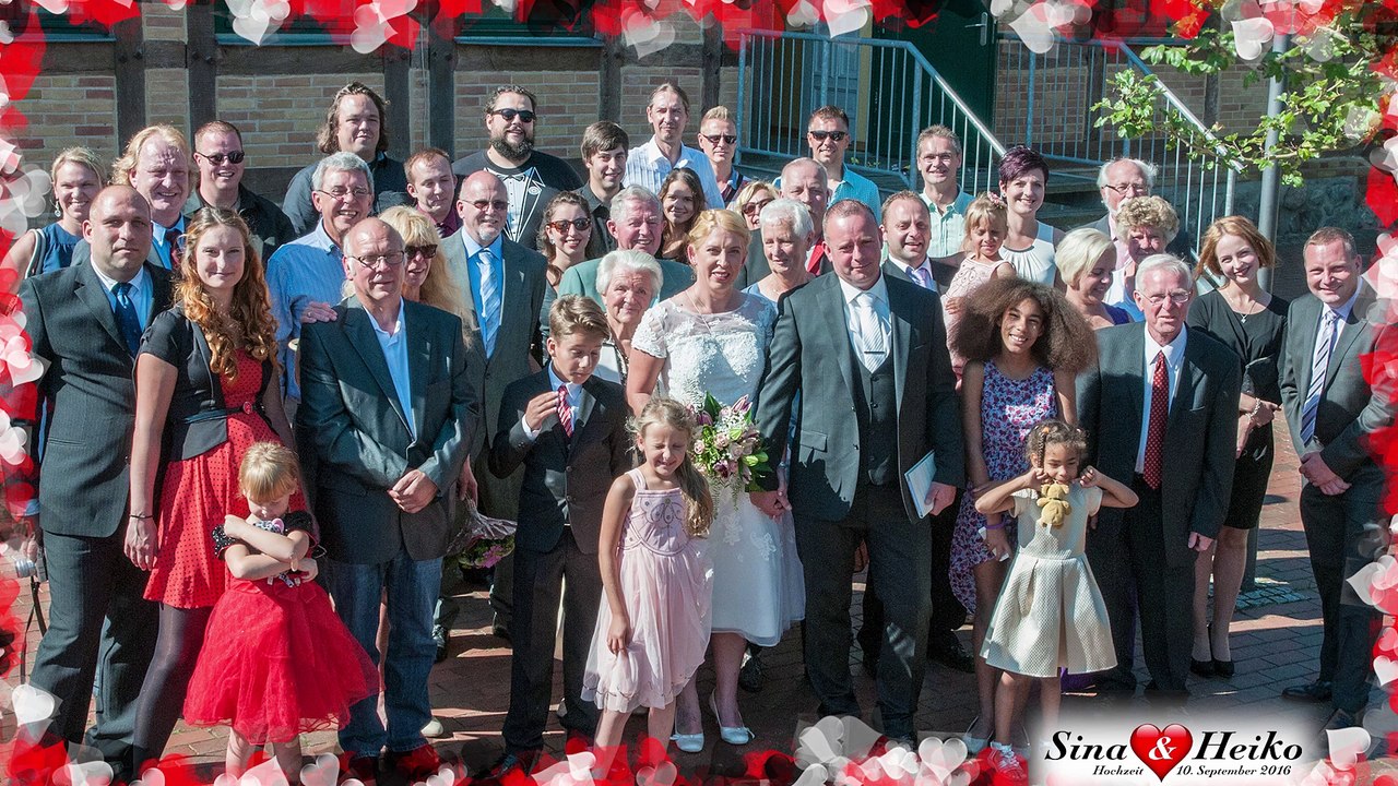 Hochzeit von Sina & Heiko ♥ 10. September 2016