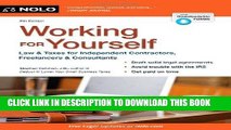 [Ebook] Working for Yourself: Law   Taxes for Independent Contractors, Freelancers   Consultants