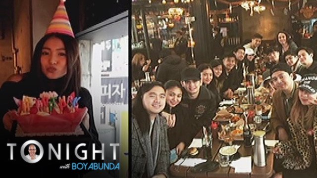 TWBA: Nadine celebrates her birthday in South Korea