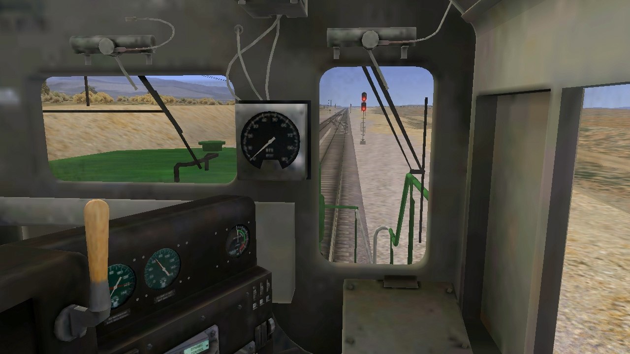 Train Simulator 2015 EMD SD40-2 Burlington 2 Freight Train VEG OUT Cajon Pass Rail Road