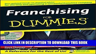 [PDF] Franchising For Dummies Download online