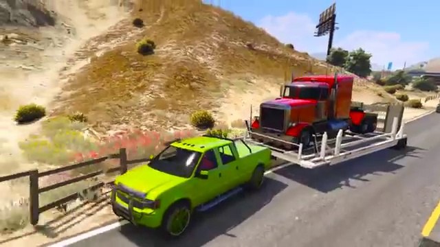 Спайдермен и Молния Маквин & Езда на Грузовиках и полеты на Самолете , мультик игра для детей