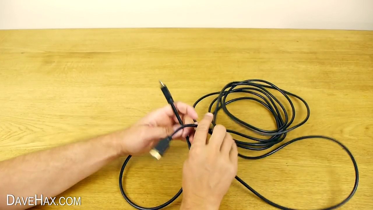 What To Do With Messy Cables - Life Hack