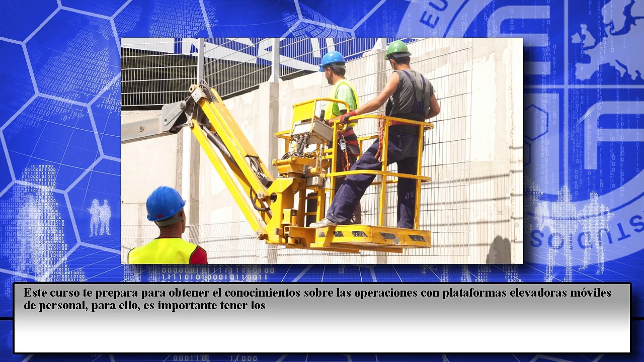 Curso Carnet de Plataforma Elevadora