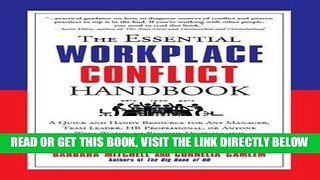 [BOOK] PDF The Essential Workplace Conflict Handbook: A Quick and Handy Resource for Any Manager,