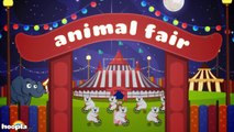 The Animal Fair | Nursery Rhymes | Fun Animal Rhymes For Children by Hooplakidz