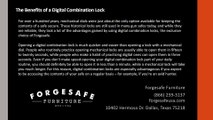 Benefits of a digital combination lock in gun safes.