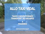 Allo Taxi Vidal, société de taxis à Mazères.