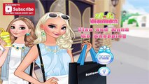 Elsa and Anna Go Shopping - Frozen Sisters Makeup and Dress Up Full Fahion Kids Game Episode