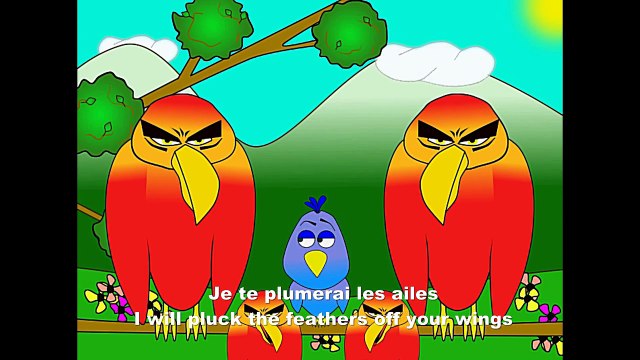 Alouette, gentille alouette - alain le lait (French body parts - for birds)