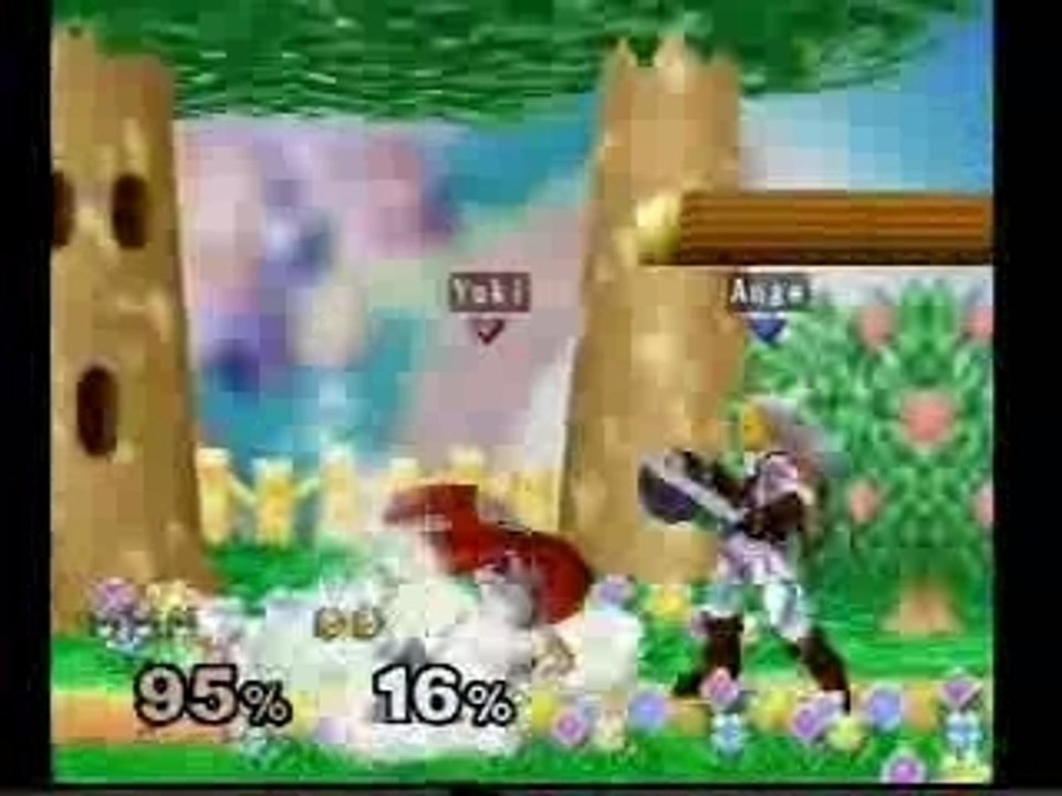 Marth vs link dreamland64