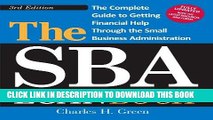 [BOOK] PDF The SBA Loan Book: The Complete Guide to Getting Financial Help Through the Small