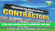 [Free Read] QuickBooks for Contractors Full Online