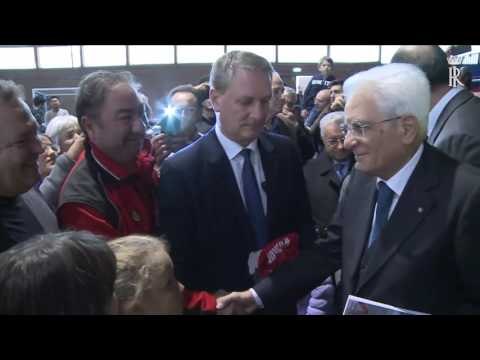 Camerino - La visita del Presidente Mattarella (02.11.16)