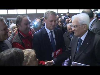 Camerino - La visita del Presidente Mattarella (02.11.16)