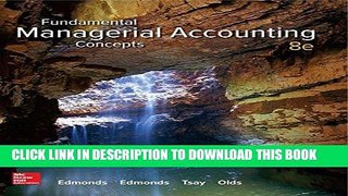 [Free Read] Fundamental Managerial Accounting Concepts Full Online