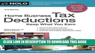 [Free Read] Home Business Tax Deductions: Keep What You Earn Full Online