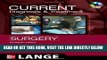 [READ] EBOOK CURRENT Diagnosis and Treatment Surgery: Thirteenth Edition (LANGE CURRENT Series)