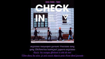 [ROM/FR] SEVENTEEN HipHop Team - CHECK IN lyrics
