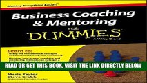 [BOOK] PDF Business Coaching and Mentoring For Dummies New BEST SELLER