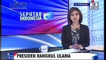 Presiden Meminta Ulama Sampaikan Nasihat Damai ke Umat