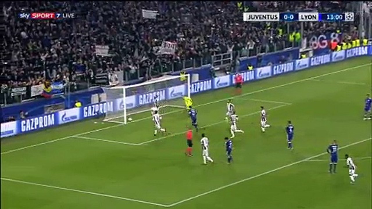 Gonzalo Higuain Goal HD - Juventus 1-0 Olympique Lyonnais - 02.11.2016