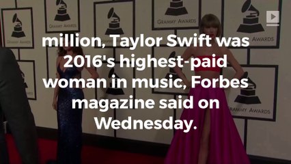 These are the world's highest-paid women in music in 2016