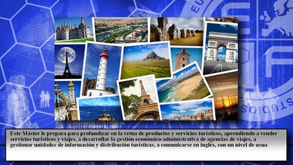 Master Europeo en Venta de Productos y Servicios Turísticos