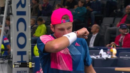 BNP Paribas Masters - 2ème tour - Résumé de Pouille/Lopez