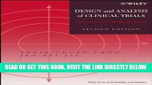 [READ] EBOOK Design and Analysis of Clinical Trials: Concepts and Methodologies ONLINE COLLECTION