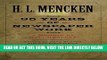 [READ] EBOOK Thirty-five Years of Newspaper Work: A Memoir by H. L. Mencken (Maryland Paperback