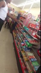 Utica NY- Racist White Woman Gets Checked By MOM