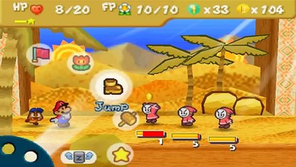 Paper Mario - Gameplay Walkthrough - Part 16 - Through the Dry Dry Desert