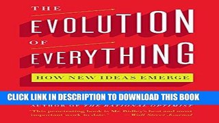 [Free Read] The Evolution of Everything: How New Ideas Emerge Free Online