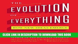 [Free Read] The Evolution of Everything: How New Ideas Emerge Full Online
