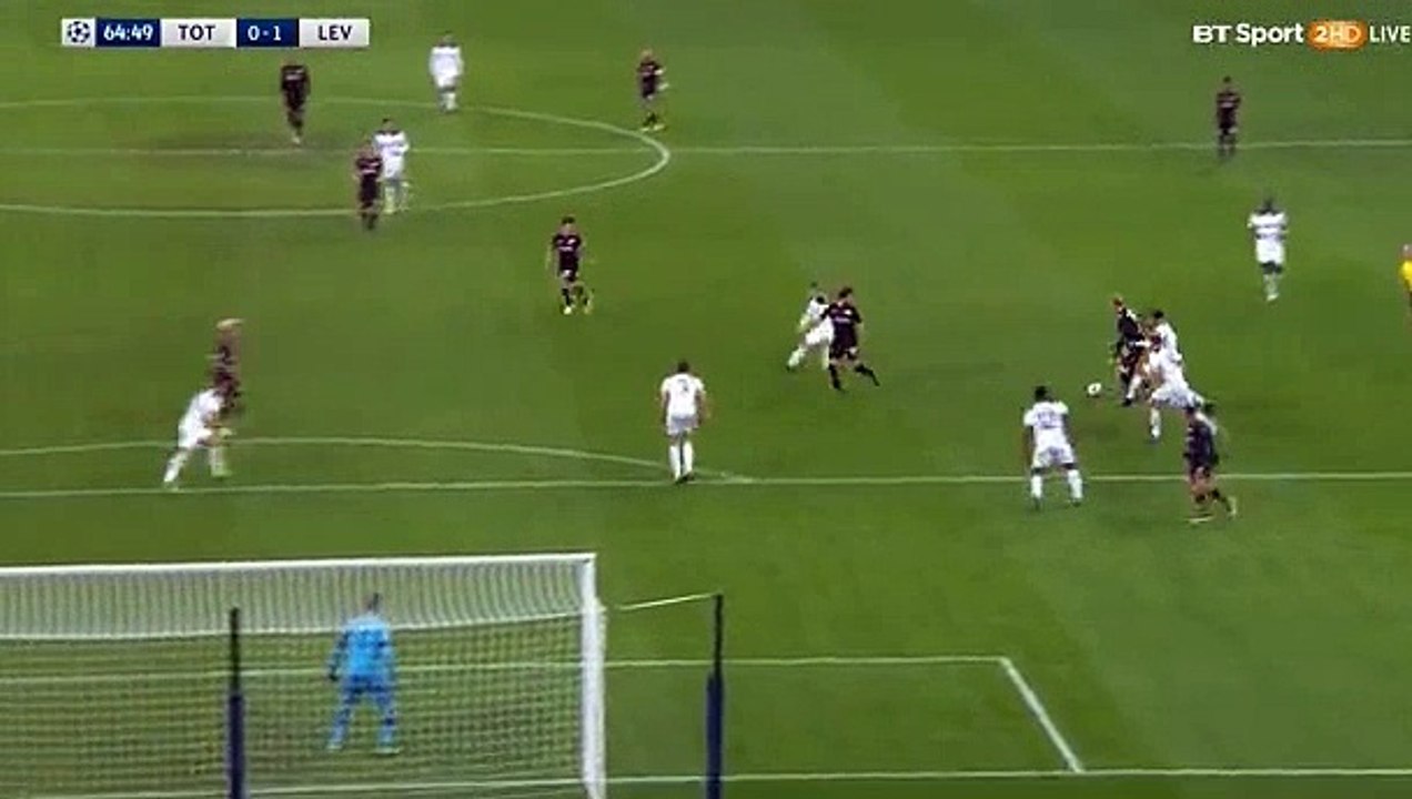 Kevin Kampl  Goal HD  Tottenham 0 - 1 Bayer Leverkusen 02.11.2016 Champions League