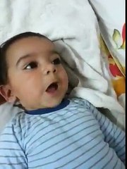 so cute baby slapped by mom