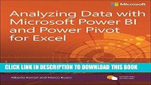 [Free Read] Analyzing Data with Power BI and Power Pivot for Excel Full Online
