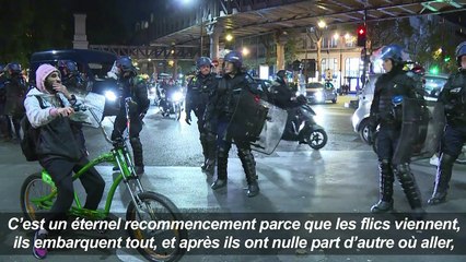 Manifestation de soutien aux migrants à Paris